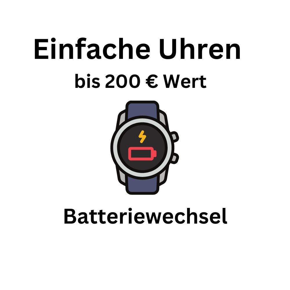 Batteriewechsel Metall Armbanduhr Wechseln Uhrenbatterie Wechseln