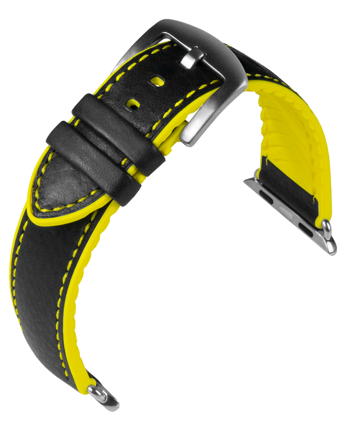 Lederband EUTec Smart 1 gelb für APPLE WATCH
