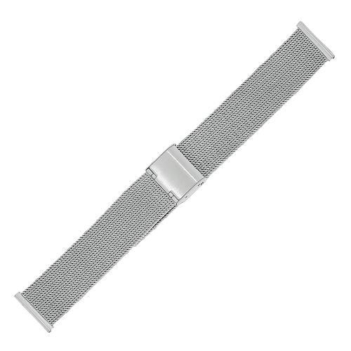 Milanaise-Uhrband Edelstahlt 12 - 26 mm