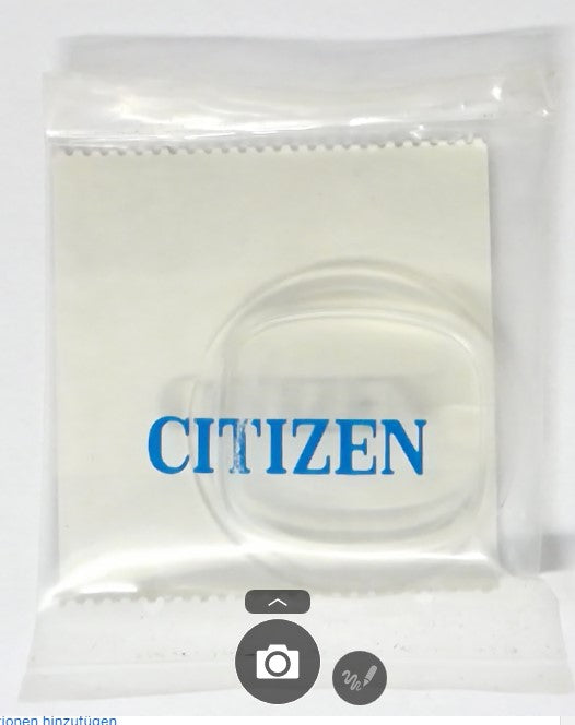 Citizen Glas 54-07250 original verpackt