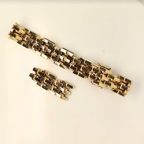 Second Hand Armband 585 Gelbgold