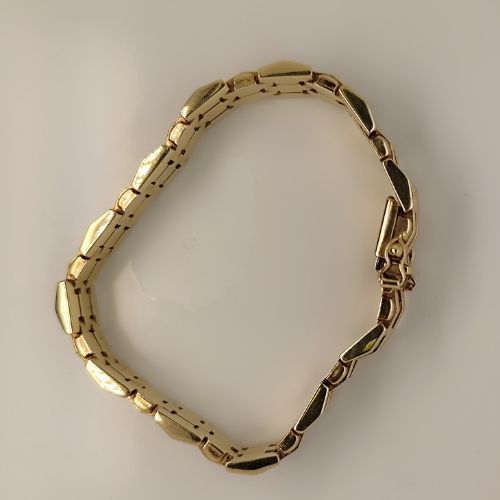 Second Hand Armband 585 Gelbgold