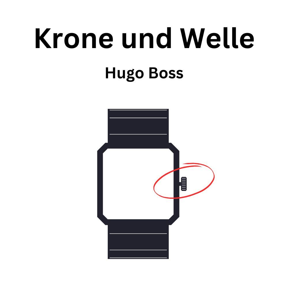 Krone ersetzen bei Hugo Boss Uhren