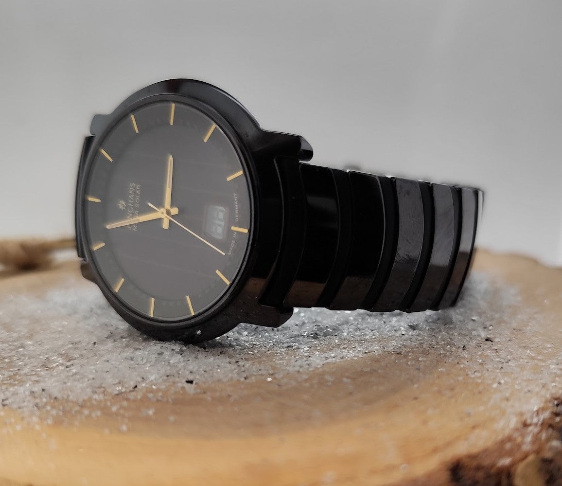 Watch Strap Armband Junghans Mega Solar Ceramic Junghans Ceramic