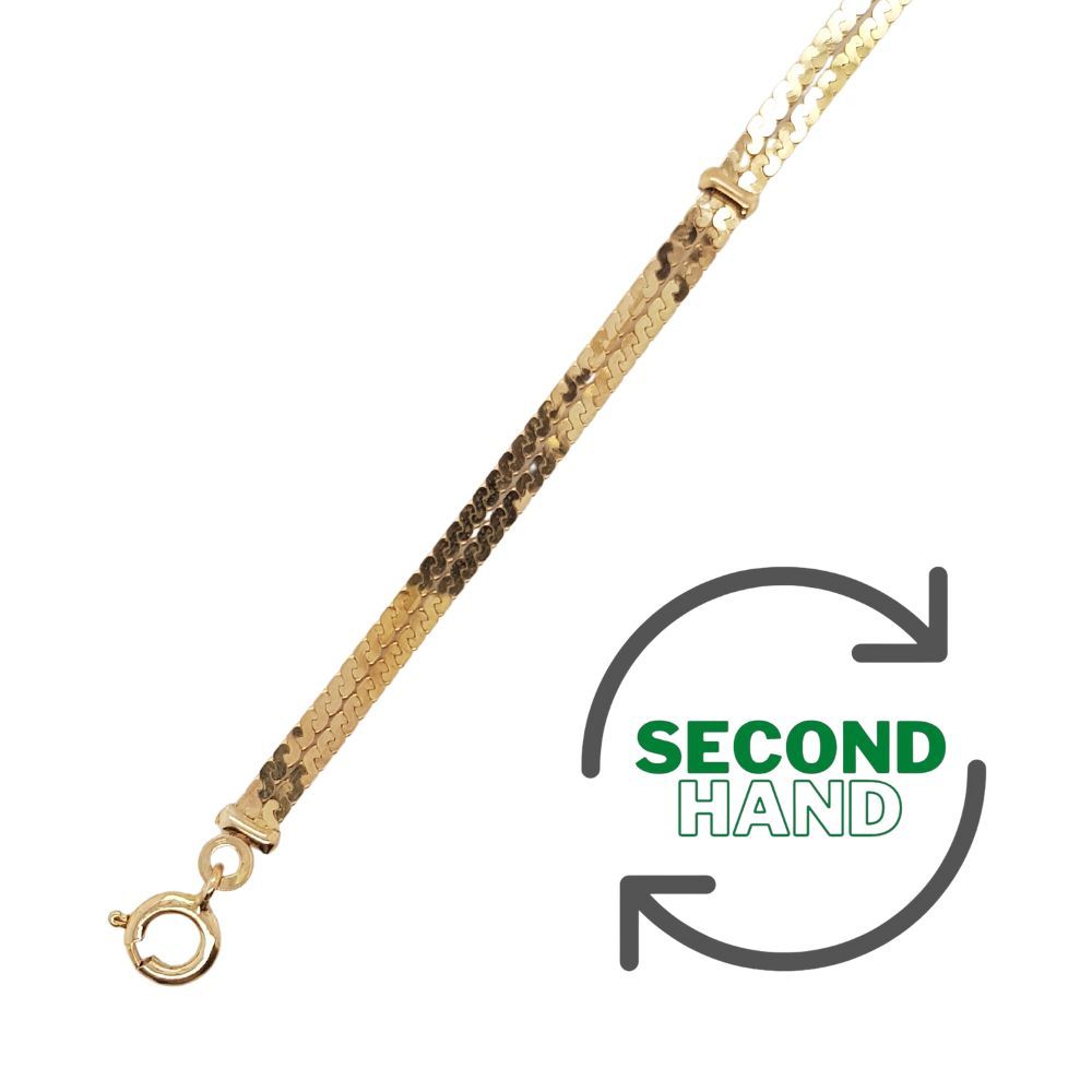 Second Hand Armband 333 Gelbgold