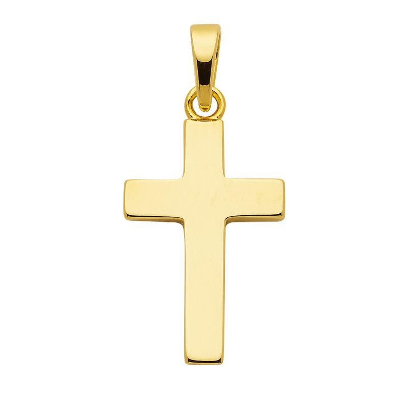 Anhänger Kreuz 925/-Silber vergoldet AN150146